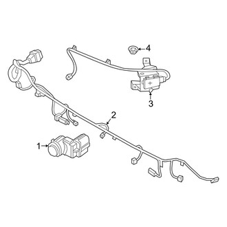 Hyundai OE - Rear Bumper - Electrical Components