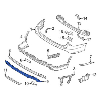 Hyundai OE - Rear Valance Panel