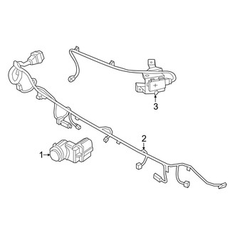 Hyundai OE - Rear Bumper - Electrical Components (XRT)