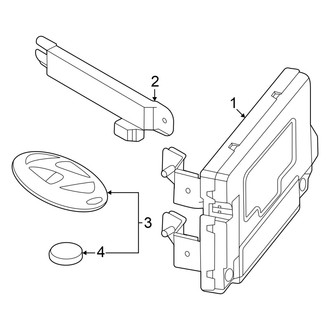 Hyundai OE - Electrical Components (Smart Key)