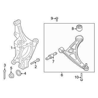 Hyundai OE - Front Suspension - Suspension Components