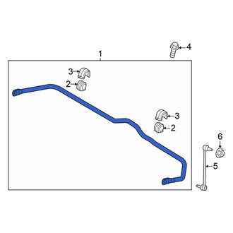 Hyundai OE - Front Suspension Stabilizer Bar