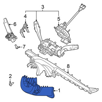 Hyundai OE - Lower Steering Column Cover