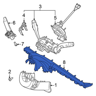 Hyundai OE - Upper Steering Column Cover