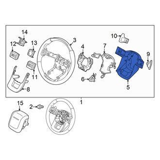 Hyundai OE - Steering Wheel Back Cover