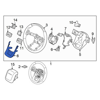 Hyundai OE - Lower Steering Wheel Trim