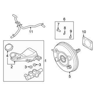 Hyundai OE - Cowl - Components on Dash Panel