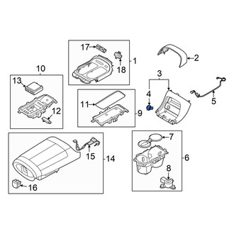 Hyundai OE - Front 12 Volt Accessory Power Outlet
