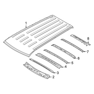Hyundai OE - Roof & Components (W/O Sunroof), (SE)