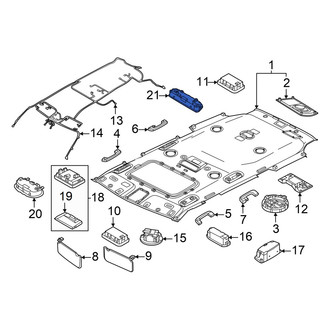 Hyundai OE - Rear HVAC Temperature Control Panel