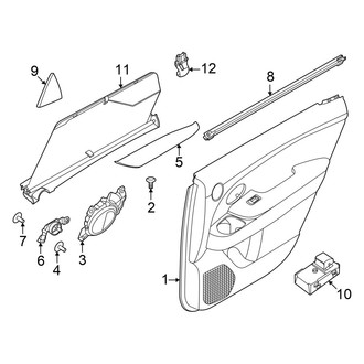 Hyundai OE - Rear Door - Interior Trim