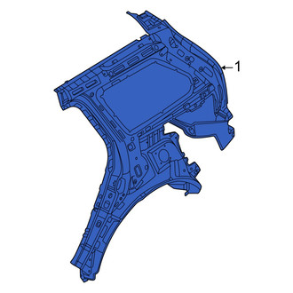 Hyundai OE - Rear Left Outer Quarter Panel