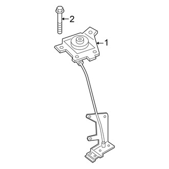 Hyundai OE - Rear Body & Floor - Spare Tire Carrier (3.5L)