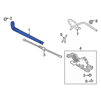 Hyundai OE - Rear Wiper Arm