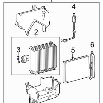 Hyundai OE - A/C Refrigerant Line O-Ring