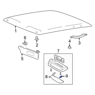 Hyundai OE - Rear Left Trunk Light Bulb