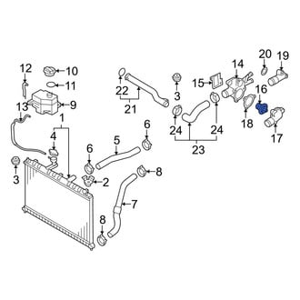 Hyundai OE - Engine Coolant Thermostat