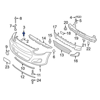 Hyundai OE - Engine Cooling Fan Shroud Bolt
