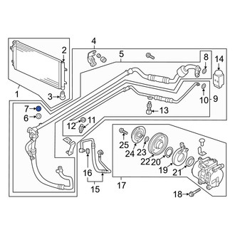 Hyundai OE - A/C Service Valve Cap