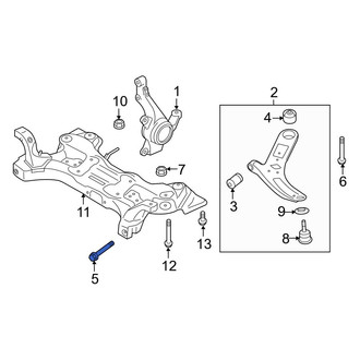 Hyundai OE - Front Suspension Control Arm Bolt