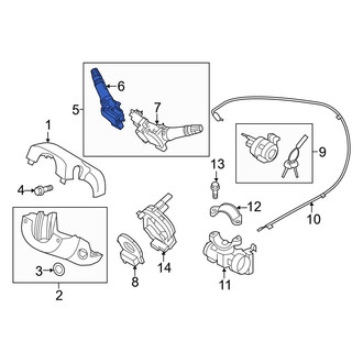 Hyundai OE - Wiper Switch
