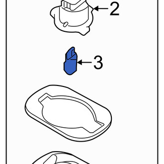 Hyundai OE - Center High Mount Stop Light Bulb