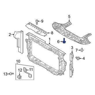 Hyundai OE - Trunk Trim Panel Bolt