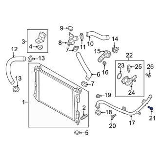 Hyundai OE - Engine Coolant Pipe Bolt