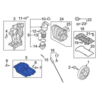Hyundai OE - Engine Oil Pan