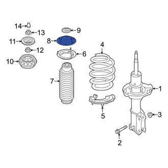 Hyundai OE - Upper Coil Spring Insulator