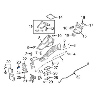 Hyundai OE - Fuse Box Cover Screw