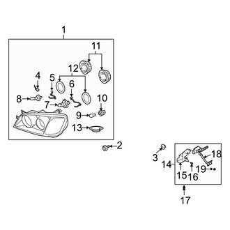 Hyundai OE - Radiator Support Access Cover Bolt