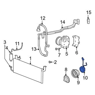 Hyundai OE - A/C Compressor Clutch Coil