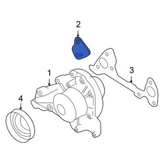 Hyundai OE - Right Engine Water Pump Gasket