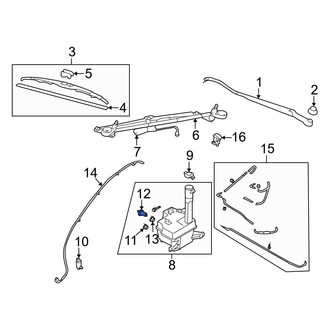 Hyundai OE - Washer Fluid Level Sensor