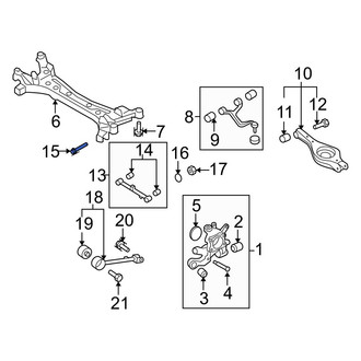 Hyundai OE - Lateral Arm Bolt