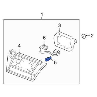 Hyundai OE - Center Tail Light Bulb