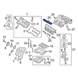 Hyundai OE - Upper Fuel Injection Plenum Gasket