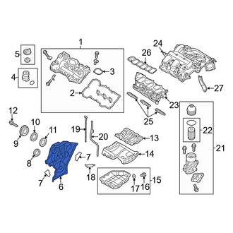 Hyundai OE - Engine Timing Cover