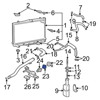 Hyundai OE - Engine Coolant Outlet O-Ring