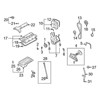 Hyundai OE - Engine Harmonic Balancer Washer