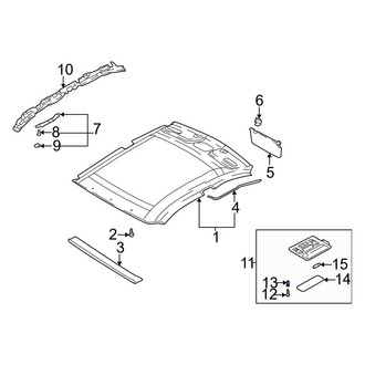 Hyundai OE - Fender Liner Nut