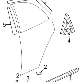 Hyundai OE - Cargo Area Light Screw
