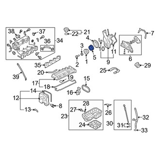 Hyundai OE - Engine Timing Crankshaft Sprocket