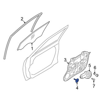 Hyundai OE - Rear Radio Speaker Bolt