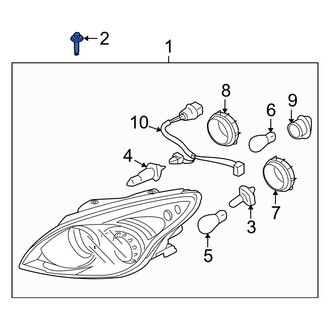 Hyundai OE - Grille Bolt