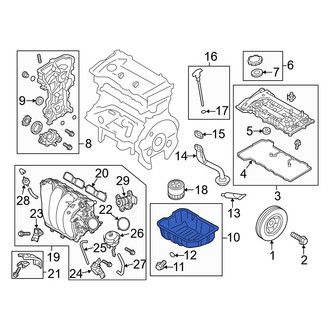 Hyundai OE - Engine Oil Pan