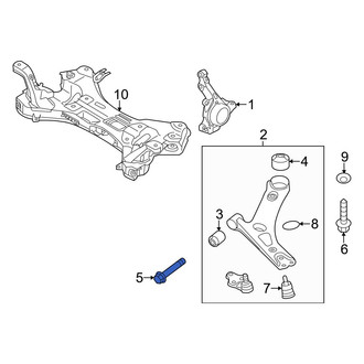 Hyundai OE - Front Suspension Control Arm Bolt
