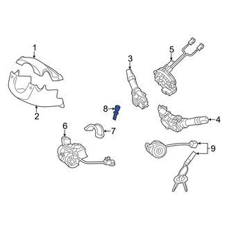 Hyundai OE - Ignition Lock Housing Bolt