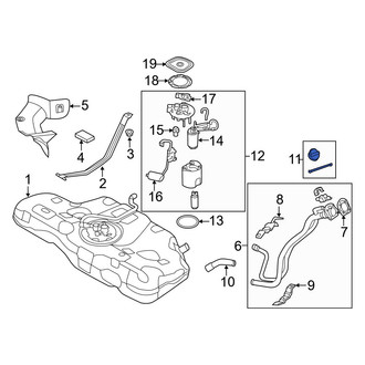 Hyundai OE - Fuel Tank Cap